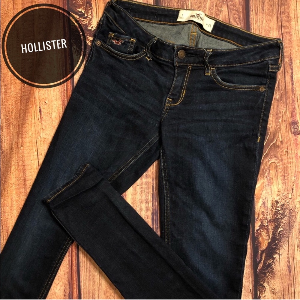 Hollister Dark Wash Skinny Jeans